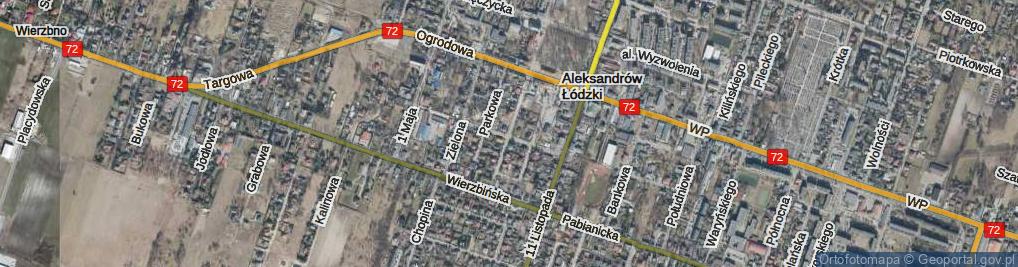 Zdjęcie satelitarne Konstytucji 3 Maja ul.